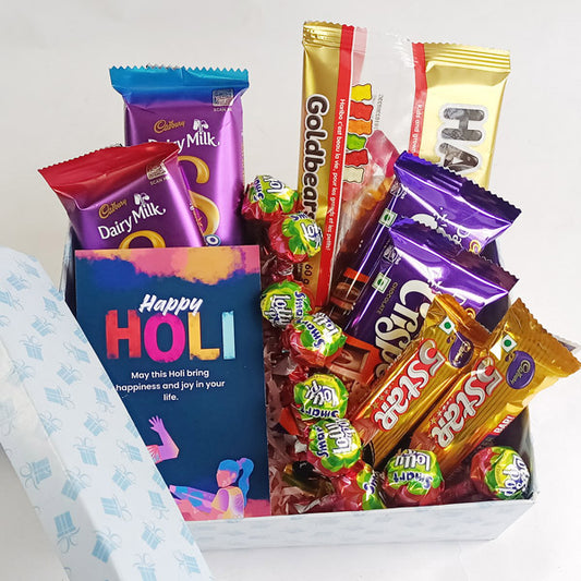Holi Celebration: Tempting Chocolates Combo