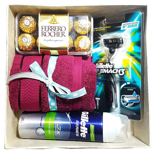 Grooming Kits Combo Gift Box with Ferrero Rocher